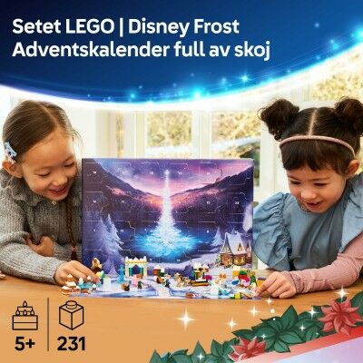 Set de construction Lego 43273 Advent Calender 2025 Disney 231 piezas