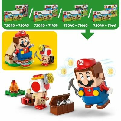 Set de construction Lego 72040 Super Mario Captain Toad's Camp 159 Pièces Set de construction Lego 72040 Super Mario Captain Toad's Camp 159 Pièces