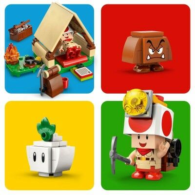 Set de construction Lego 72040 Super Mario Captain Toad's Camp 159 Pièces Set de construction Lego 72040 Super Mario Captain Toad's Camp 159 Pièces
