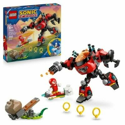 Set de construction Lego 77005 Sonic Knuckles VS Dr. Eggman Egg Crusher Mech 350 Pièces