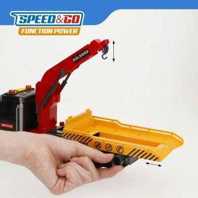 Camion avec grue Speed & Go 31 X 17 X 10 CM (6 Unités)