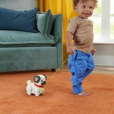 Chien interactif Fisher-Price My Pug to Walk HTW94 Chien