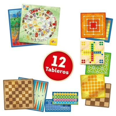 Jeu de société Lisciani Giochi Juegos reunidos 26 x 1 x 26 cm ES (10 Unités)