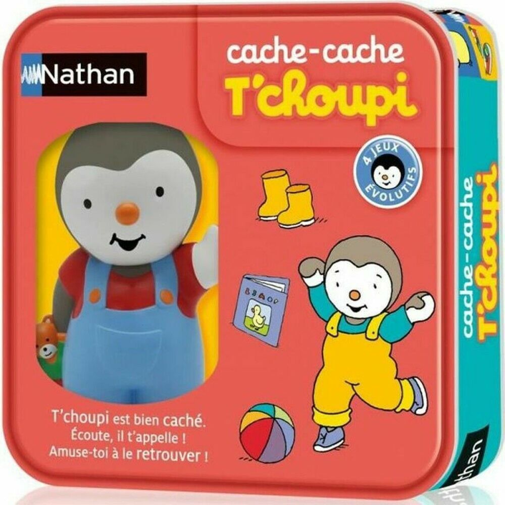 Jeu de société Nathan T'choupi - Hide and Seek (FR) Jeu de société Nathan T'choupi - Hide and Seek (FR)