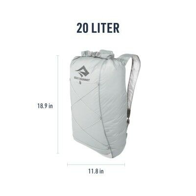 Sac à dos de montagne Sea to Summit Ultra-Sil Dry Day Pack Gris Argenté 22 L