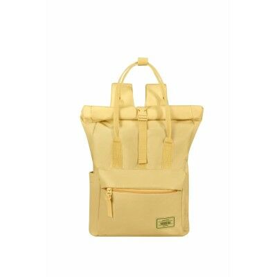 Sac à dos Casual American Tourister Urban Groove Pastels Roll Top Jaune 17 L Casual (1 Pièce)