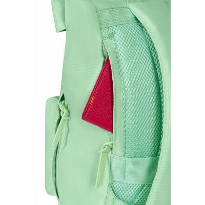 Sac à dos Casual American Tourister Urban Groove Pastels Roll Top Vert 17 L Casual (1 Pièce)