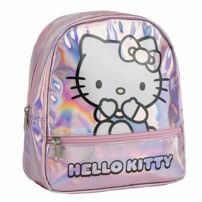 Sac à dos Casual Hello Kitty Rose 8 x 24 x 22 cm