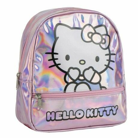 Sac à dos Casual Hello Kitty Rose 8 x 24 x 22 cm