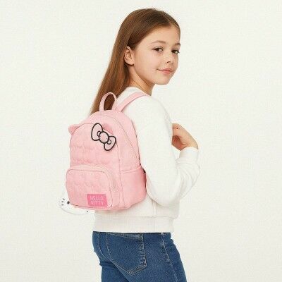 Sac à dos Casual Hello Kitty Rose 21 x 26 x 16 cm