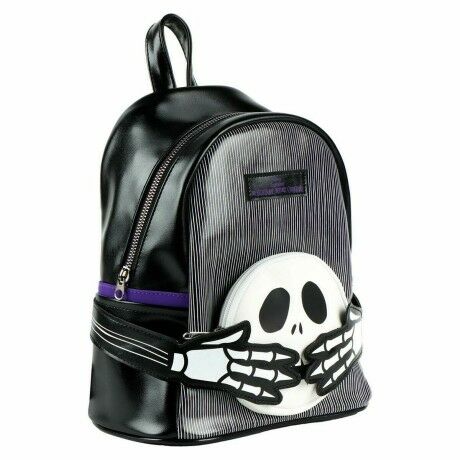 Sac à dos Casual The Nightmare Before Christmas Noir Moderne 22 x 26,5 x 13 cm