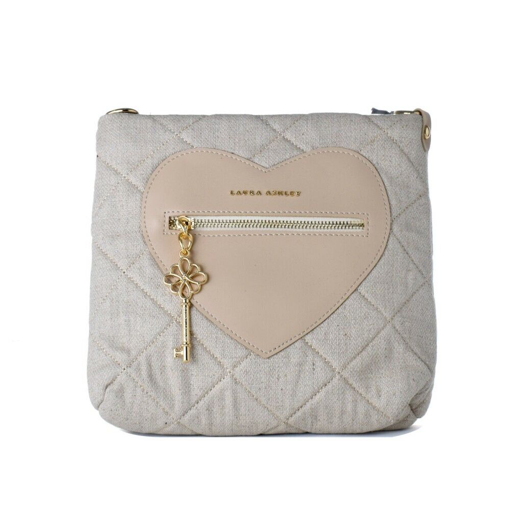 Sac-à-main Femme Laura Ashley DIXIE-CREAM Gris 24 x 24 x 9 cm Sac-à-main Femme Laura Ashley DIXIE-CREAM Gris 24 x 24 x 9 cm