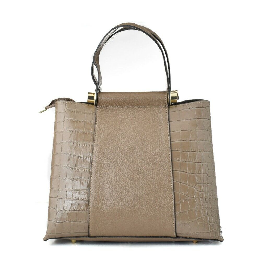 Sac-à-main Femme Firenze Artegiani FA-3456-DF Marron 28 x 25 x 13 cm Sac-à-main Femme Firenze Artegiani FA-3456-DF Marron 28 x 25 x 13 cm