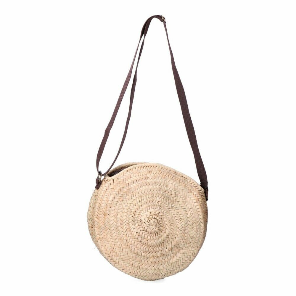 Sac-à-main Femme EDM 30 x 30 cm Rond Feuille de palmier Sac-à-main Femme EDM 30 x 30 cm Rond Feuille de palmier
