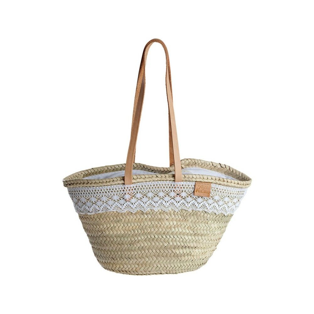 Sac-à-main Femme EDM Nova 48,5 x 29,5 cm Feuille de palmier Dentelle Sac-à-main Femme EDM Nova 48,5 x 29,5 cm Feuille de palmier Dentelle