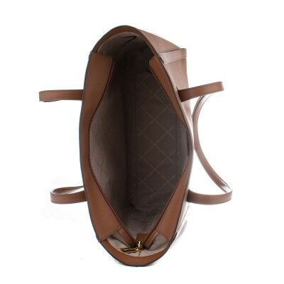 Sac à main Michael Kors Leida Marron 34 x 29 x 12 cm Sac à main Michael Kors Leida Marron 34 x 29 x 12 cm