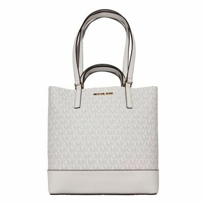 Sac à main Michael Kors Kelli Blanc 30 x 27 x 9 cm