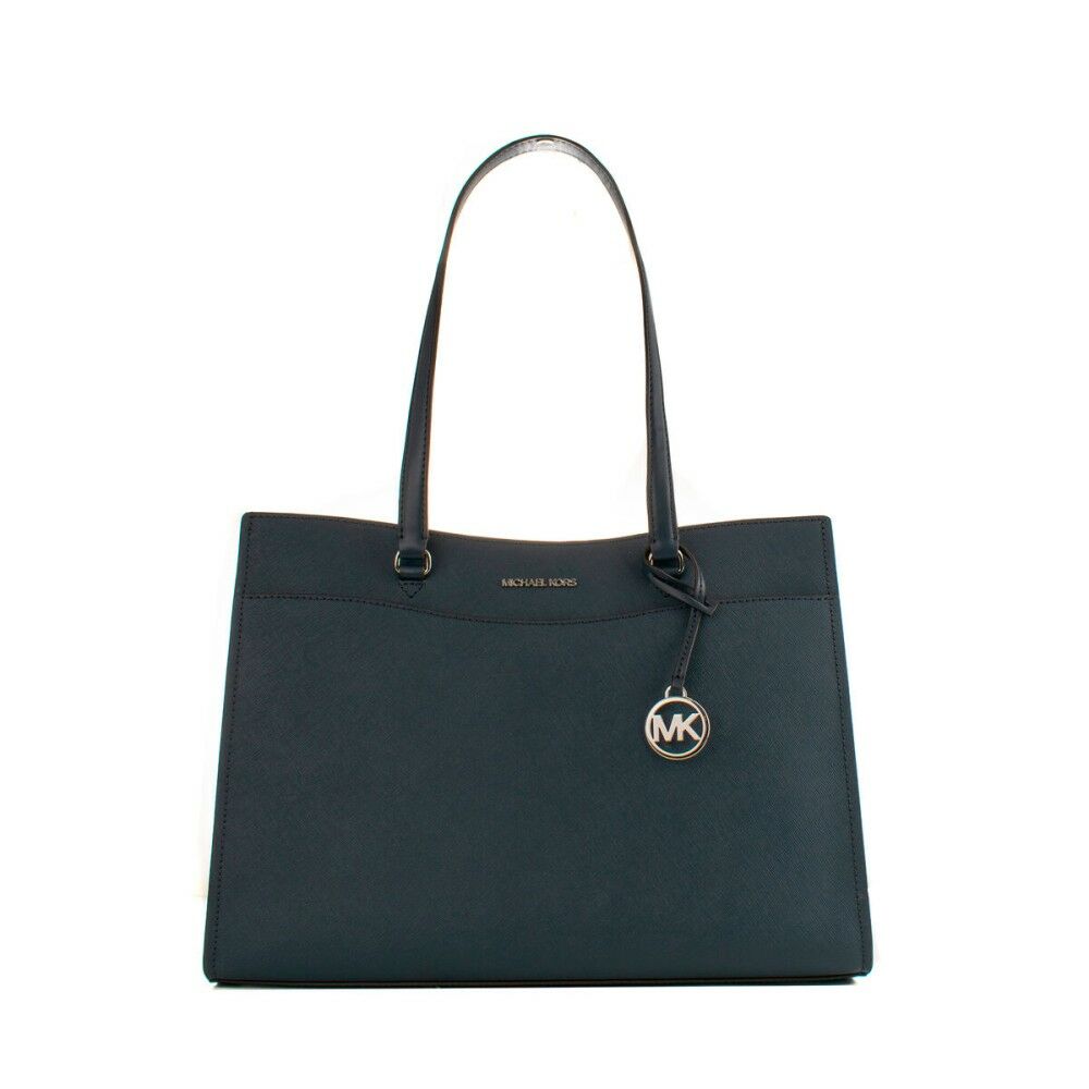 Sac à main Michael Kors 35F4STVT9L-NAVY Bleu 37 x 28 x 12 cm Sac à main Michael Kors 35F4STVT9L-NAVY Bleu 37 x 28 x 12 cm