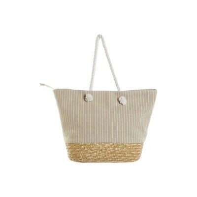 Sac-à-main Femme Home ESPRIT Bleu Beige Naturel 52 x 16 x 33 cm (2 Unités) Sac-à-main Femme Home ESPRIT Bleu Beige Naturel 52 x 16 x 33 cm (2 Unités)