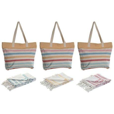 Sac-à-main Femme Home ESPRIT Multicouleur 37 x 12 x 36 cm (3 Unités)