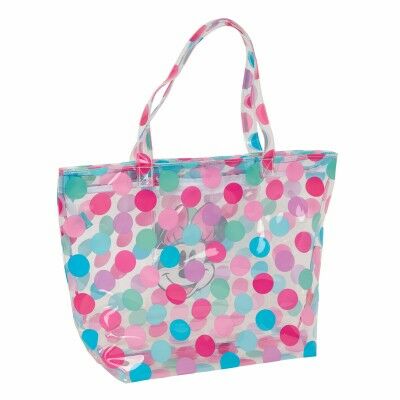Sac à Achats Minnie Mouse Beach Multicouleur Transparent 54 x 35 x 17 cm Sac à Achats Minnie Mouse Beach Multicouleur Transparent 54 x 35 x 17 cm