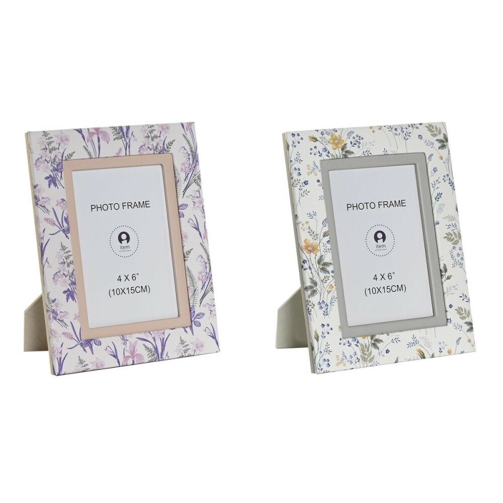 Sac-à-main Femme DKD Home Decor Blanc Gris Lila Rose clair 16,5 x 2 x 21,5 cm (2 Unités) Sac-à-main Femme DKD Home Decor Blanc Gris Lila Rose clair 16,5 x 2 x 21,5 cm (2 Unités)