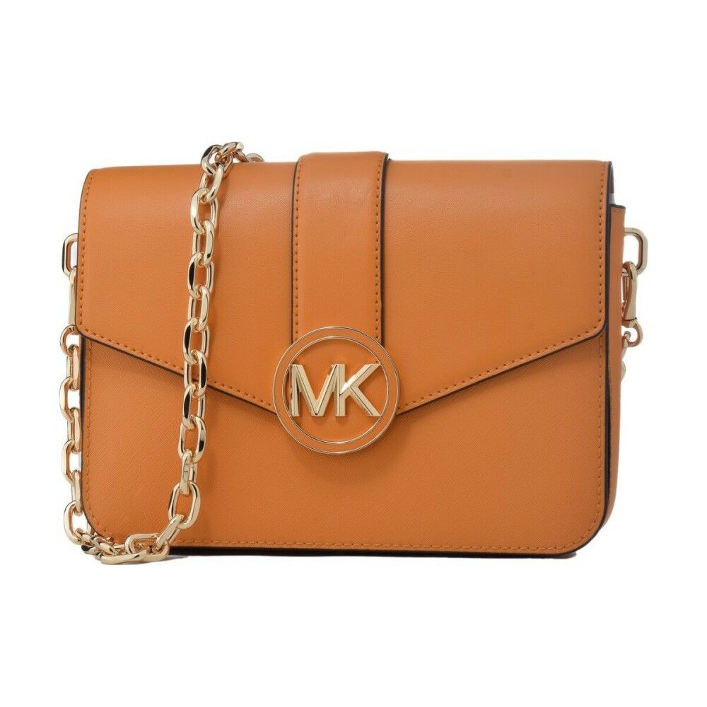 Sac-à-main Femme Michael Kors 35S2GNML2L-HONEY-COMB Orange 23 x 5 x 17 cm Sac-à-main Femme Michael Kors 35S2GNML2L-HONEY-COMB Orange 23 x 5 x 17 cm