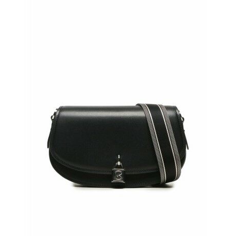 Sac à Bandoulière Michael Kors Mila Noir 25 x 14 x 6 cm