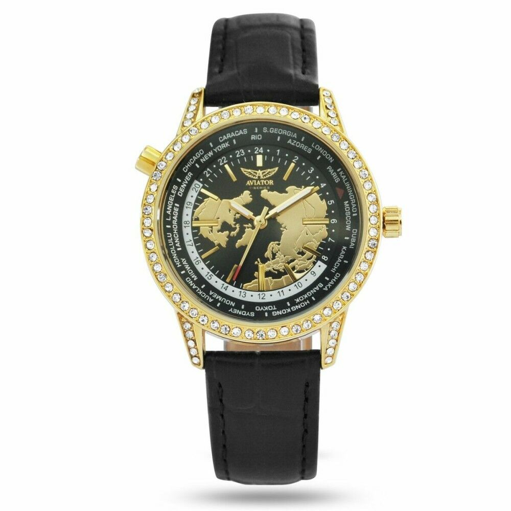 Montre Femme Aviator AVW8633L03 (Ø 38 mm) Montre Femme Aviator AVW8633L03 (Ø 38 mm)