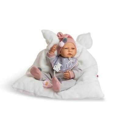 Bébé poupée Berjuan New Born Gris 45 cm