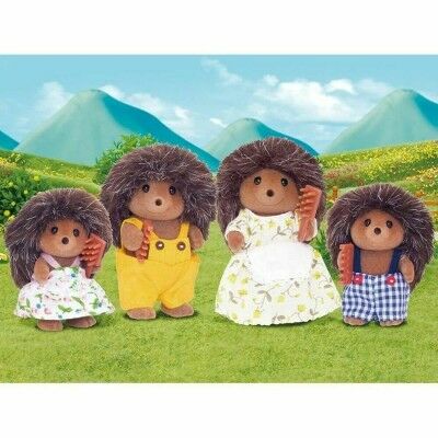 Ensemble de poupées   Sylvanian Families 4018 Family Herisson 4 Pièces
