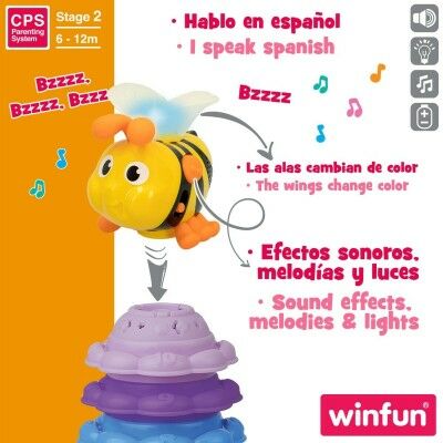 Blocs Empilables Winfun Abeille 13 x 35,5 x 13 cm 2 Unités