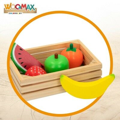 Set de jouets alimentaires Woomax 12 Pièces (4 Unités)