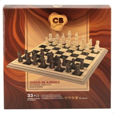 Jeu d'Échecs CB Games Bois (4 Unités)