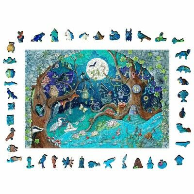 Puzzle Ravensburger 17516 Fantasy Forest Bois 500 Pièces