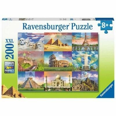 Puzzle Ravensburger 13290 XXL Monumentos del mundo 200 Pièces