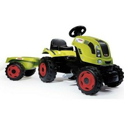 Tracteur à pédale Smoby Claas Pedal Ride on Tractor Jaune
