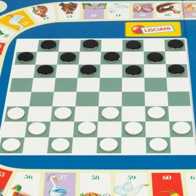 Jeu de société Lisciani Giochi Juegos reunidos 40 x 0,1 x 33 cm ES (12 Unités)