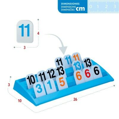 Jeu de société CB Games   26 x 3 x 10 cm (107 Pièces) (6 Unités)