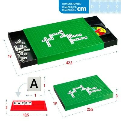 jeu de mots CB Games   25,5 x 3 x 19 cm (6 Unités)