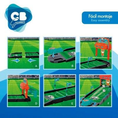Jeu d’habileté Colorbaby Football 6 Unités