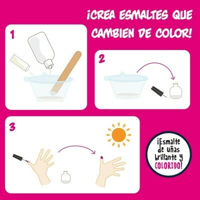 Jeu scientifique Lisciani Giochi Laboratorio de esmalte ES (6 Unités)