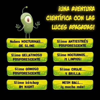 Jeu scientifique Lisciani Giochi Night Slime ES (6 Unités)