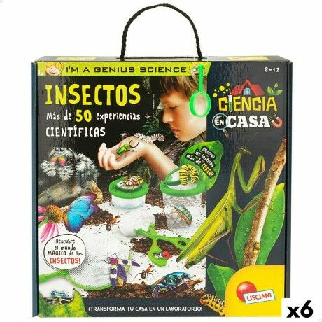 Jeu scientifique Lisciani Giochi Insectos ES (6 Unités)
