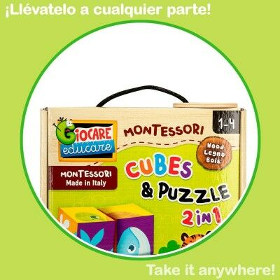 Puzzle 3D Lisciani Giochi 22 x 23 x 1 cm animaux 4 Pièces (6 Unités)