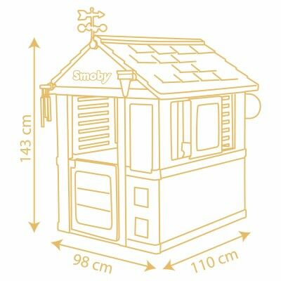 Maison de jeux pour enfants Smoby 4 Seasons 102,7 x 121,8 x 143,4 cm