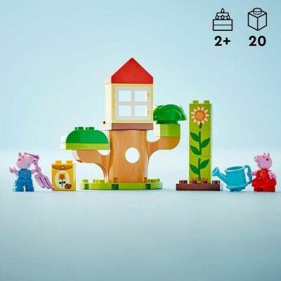 Set de construction Lego Peppa Pig's Garden and Treehouse Multicouleur