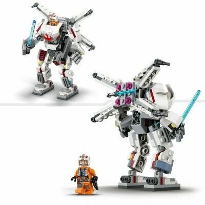 Set de construction Lego Luke Skywalker's X-Wing Mech Multicouleur