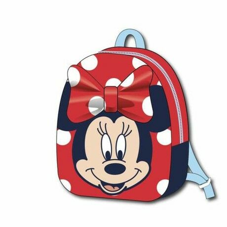 Cartable Minnie Mouse Minnie Rouge 18 x 22 x 8 cm