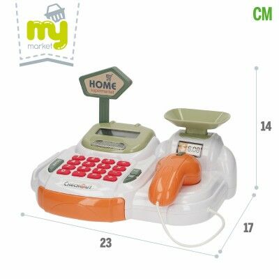 Caisse enregistreuse Jouet 23 x 14 x 17 cm 4 Unités